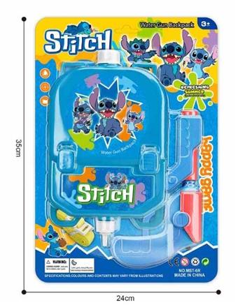 Stitch cartoon backpack water gun   ITEM NO.： W069352