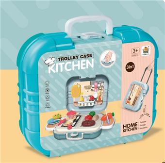 Tableware box suitcase (three in one)   ITEM NO.： W071704