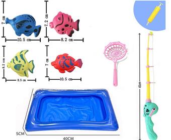 Magnetic fishing toys   ITEM NO.： W072999