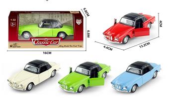 1: 32 alloy rebound simulation vintage car BMW   ITEM NO.： W082609