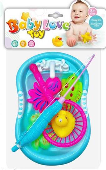 7-piece set of water play and fishing toys   ITEM NO.： W073599