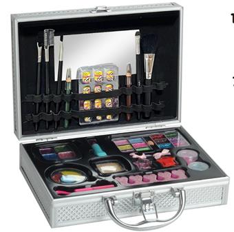 Kapibala makeup aluminum case+makeup   ITEM NO.： W078462
