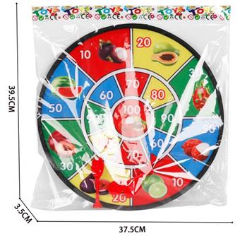 Fruit target with 3 darts   ITEM NO.： W069944