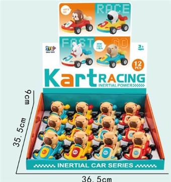 Inertial kart (Kapibala 12 pack/box)   ITEM NO.： W078023