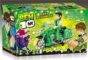 Ben10 electric motorcycle universal lighting music   ITEM NO.： W078945