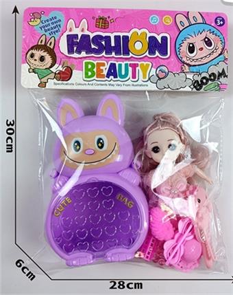 Labu bag with lighting, music, and doll accessories   ITEM NO.： W078796