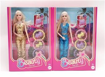 Movie Barbie 9-joint 11.5-inch solid body with vacuum formed accessories   ITEM NO.： W074057