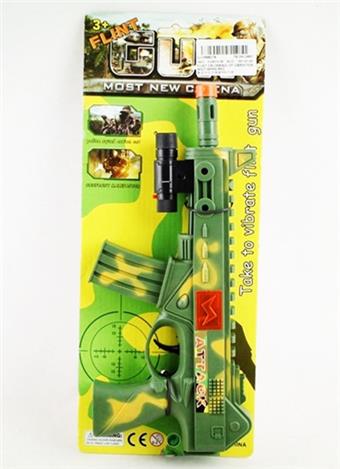 Camouflage vibrating flint drum gun with infrared   ITEM NO.： W069054