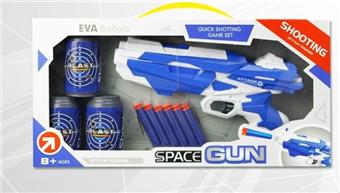 Soft bullet gun/mixed blue and orange   ITEM NO.： W081013