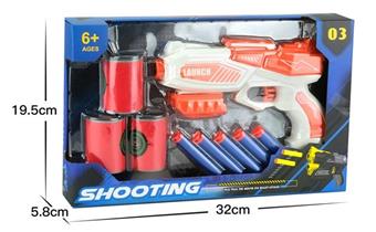EVA manual soft bullet gun   ITEM NO.： W080446