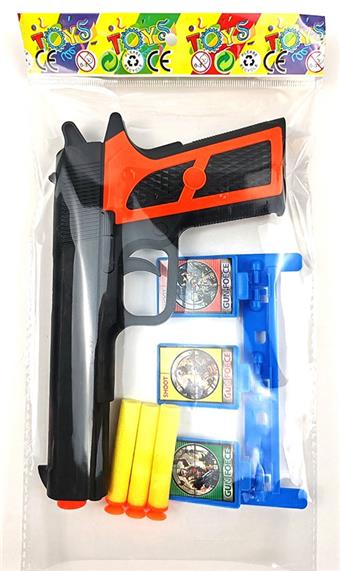 EVA soft bullet gun set   ITEM NO.： W081885