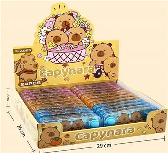Capibala Diamond Transparent Water Machine (24PCS)   ITEM NO.： W075824