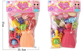2 Fishing Bag Sets+New Surprise Doll Mixed Collection   ITEM NO.： W073464