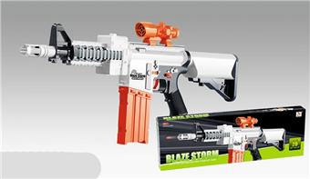 B/O soft bullet gun (10 round head bullets&10 suction cup bullets)   ITEM NO.： W080245