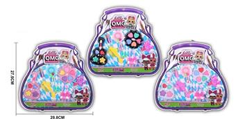Guitar, Plum Blossom Makeup DIY Toy Set   ITEM NO.： W068196