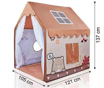 Baby toys, brown teddy bear, big tent, sports outdoor   ITEM NO.： W083344