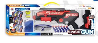 Water bullet gun/EVA soft bullet gun mixed red and blue   ITEM NO.： W080971