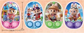 Labubu Theme Transparent Game Water Machine (24PCS)   ITEM NO.： W076673