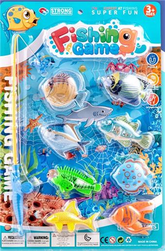Fishing Toys Magnetic Fishing Series Children's Fishing Summer Toys Parent Child Fishing Parent Child Puzzle Toys Water Play Toys Sports Toys Fishing Ocean Toys Small Fish Fish   ITEM NO.： W073177