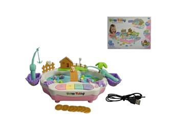Multi functional fishing paradise (with USB/3D lighting)   ITEM NO.： W073839