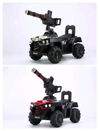 With Gatling Beach Motorcycle Camouflage Green Spider Red Graffiti Yellow   ITEM NO.： W071847