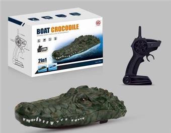 2.4G crocodile remote control boat   ITEM NO.： W074535