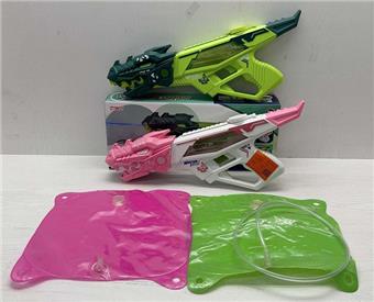 Dinosaur electric water gun backpack   ITEM NO.： W068454