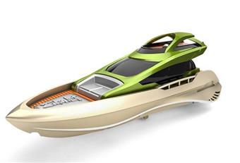 Mini remote-controlled boat (including electricity)   ITEM NO.： W074684