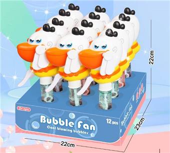 Bird Bubble Fan (12PCS)   ITEM NO.： W075417