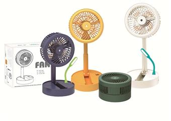Folding spray desk lamp fan   ITEM NO.： W075484