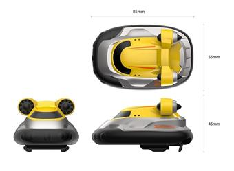 Mini remote-controlled boat (including electricity)   ITEM NO.： W074653