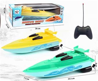 Remote control boat (not including electricity)   ITEM NO.： W074908
