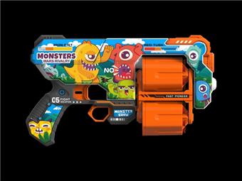 Manual UV Printed Soft Bullet Gun (GCC)   ITEM NO.： W081372