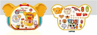 Small Flying Elephant Burger Shoulder Bag (24PCS)   ITEM NO.： W070646