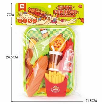 Hamburger Platter Set   ITEM NO.： W070534
