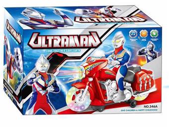 Ultraman electric motorcycle universal lighting music   ITEM NO.： W078937