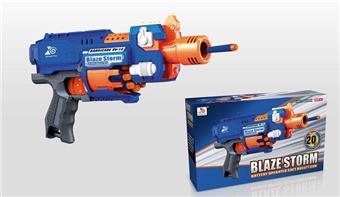 B/O soft bullet gun (10 round head bullets&10 suction cup bullets)   ITEM NO.： W080225