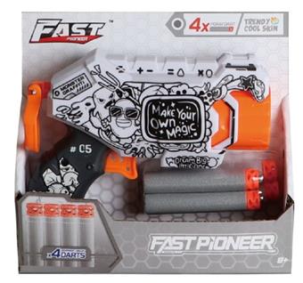 Manual UV Printed Soft Bullet Gun (GCC)   ITEM NO.： W081404
