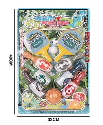Bowling and ping pong board equipment   ITEM NO.： W082257