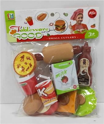 Burger, french fries, cola, hot dog combo set   ITEM NO.： W070305