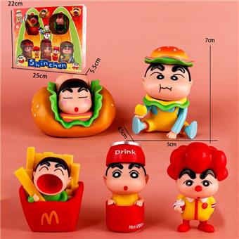 Hamburger Shin chan (5PCS)   ITEM NO.： W070108