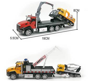 Alloy rebound rescue vehicle with engineering vehicle   ITEM NO.： W082765