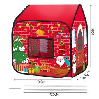 Ball toy ocean ball Christmas 2 tent+socks+Christmas hat   ITEM NO.： W083548