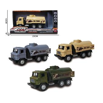 Fangtou Open Door Return Force Military Truck Oil Tank Truck   ITEM NO.： W082728