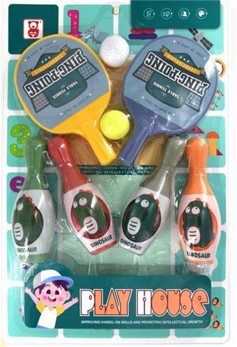 Playing table tennis at home   ITEM NO.： W082466