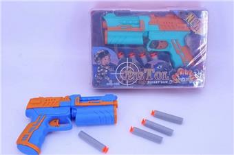 4-round soft bullet gun (2 colors)   ITEM NO.： W081074