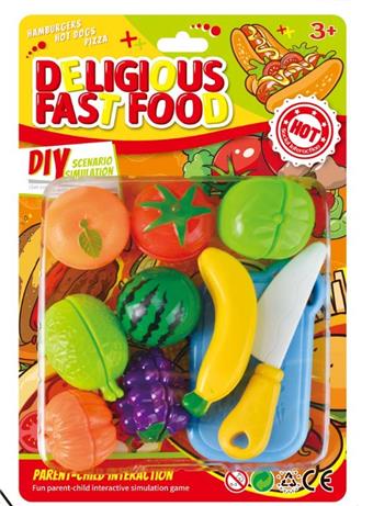 Playing house with fruits and vegetables, a joyful combination   ITEM NO.： W070372
