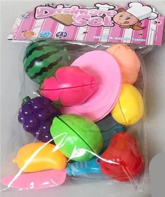 12 piece set of sliced fruits   ITEM NO.： W069942