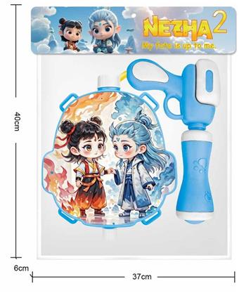 Nezha boiling backpack water gun   ITEM NO.： W069569