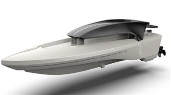 Mini remote-controlled boat (including electricity)   ITEM NO.： W074654